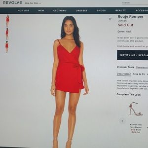 REVOLVE Rouje Romper